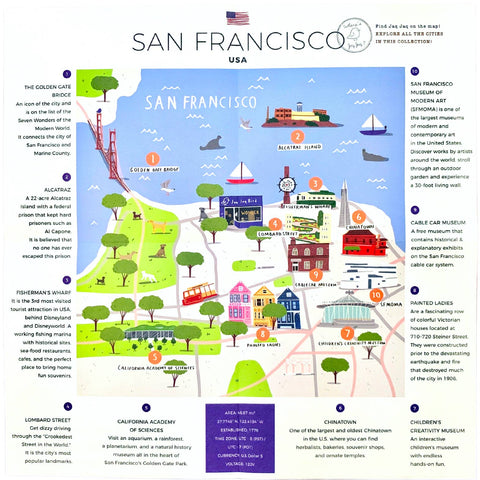San Francisco Activity Book