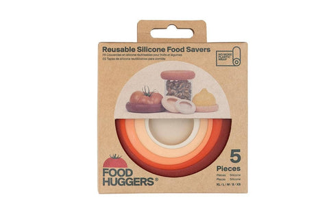 Food Huggers 5pc Set Terra cotta