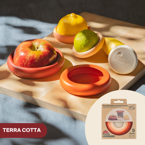 Food Huggers 5pc Set Terra cotta