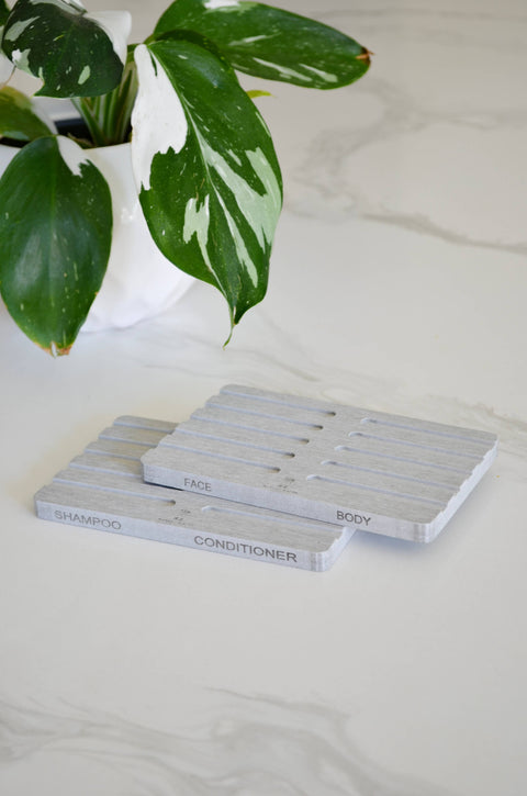 Shampoo and Conditioner Quick-Dry Diatomite Soap Dish
