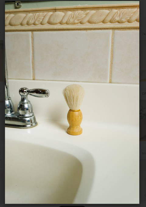 Bamboo Switch Natural Bristle Shave Brush