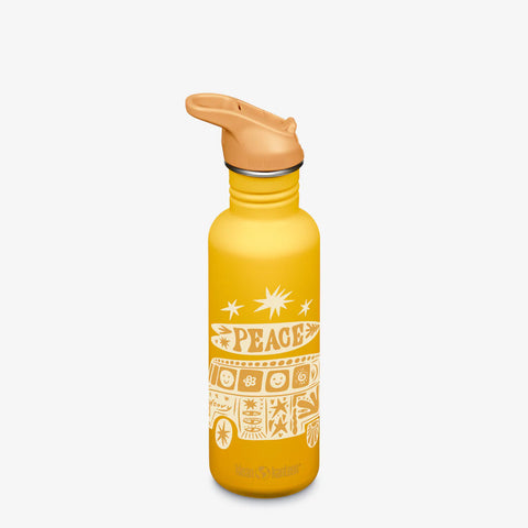 Klean Kanteen Classic Narrow 18oz w/Flip Seal Sport Cap -Bohemian Nights