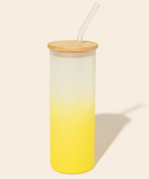 Reusable Glass Can Cup