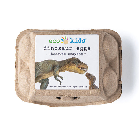 Dinosaur eggs beeswax crayons