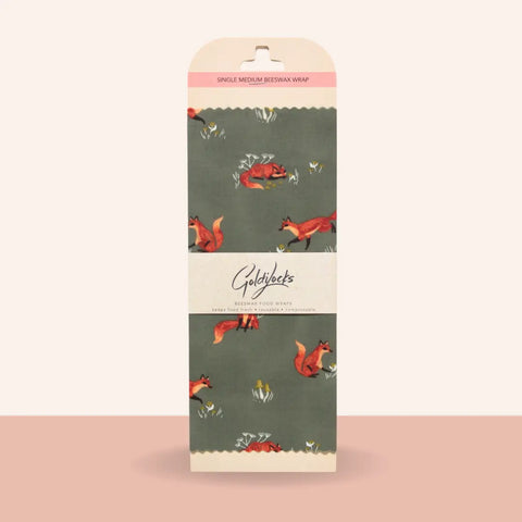 Reusable Beeswax Food Wraps (Single- Medium)
