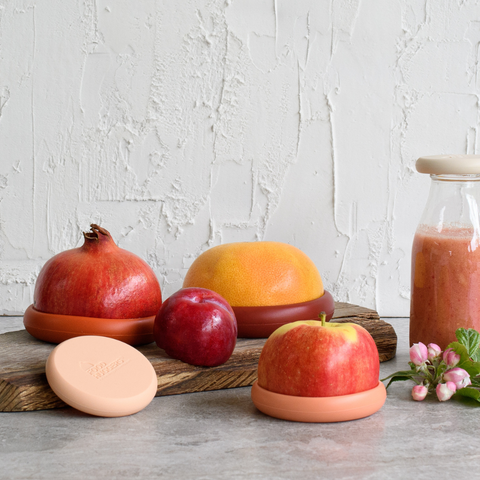 Food Huggers 5pc Set Terra cotta