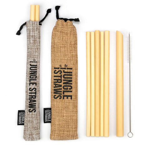 Bamboo Straws - 6 packs