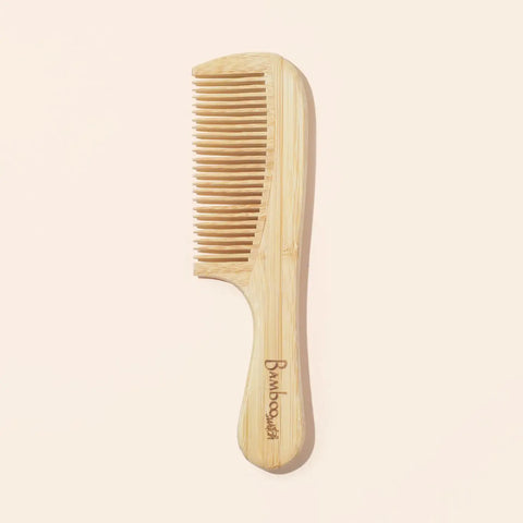 Bamboo Handled Comb