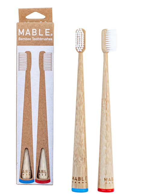 Mable Bamboo Toothbrush - Two Pack