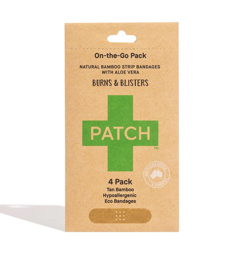 PATCH Bamboo Bandages with Aloe Vera - 4pk