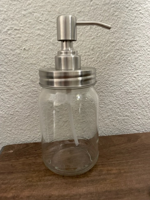 Keeper Jar with Stainless Steel Pump