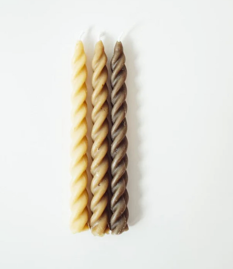 Tapered Beeswax Candles