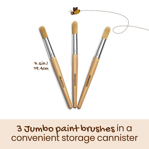 Honeysticks Jumbo Paintbrush Set