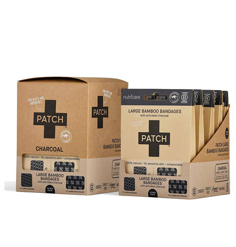 PATCH Large Mixed Bamboo Bandages with Charcoal