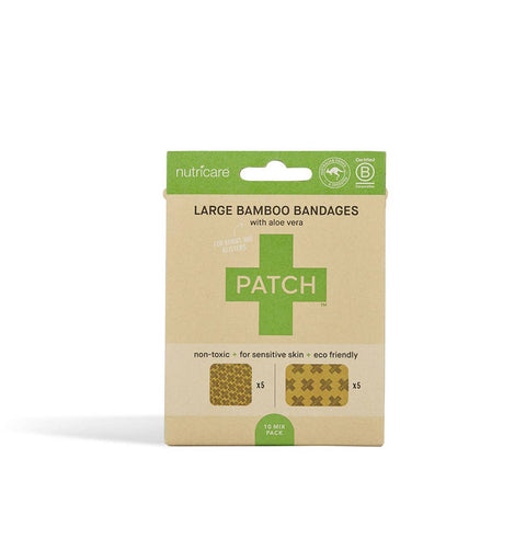 PATCH Large Mixed Bamboo Bandages with Aloe Vera