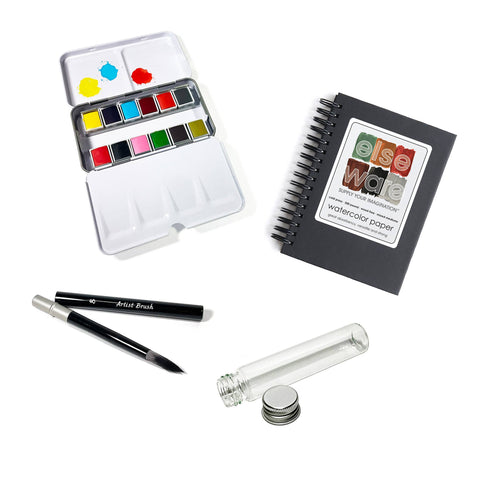 Elsewhere watercolors to go kit