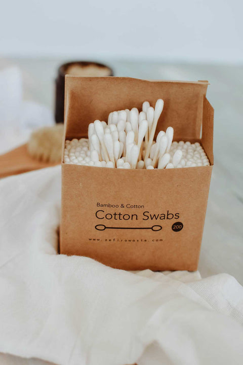 Zefiro Cotton Swabs Buds - 200 count